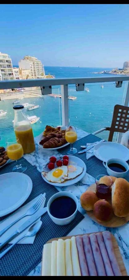 Spinola Bay View Apartman San Ġiljan Kültér fotó