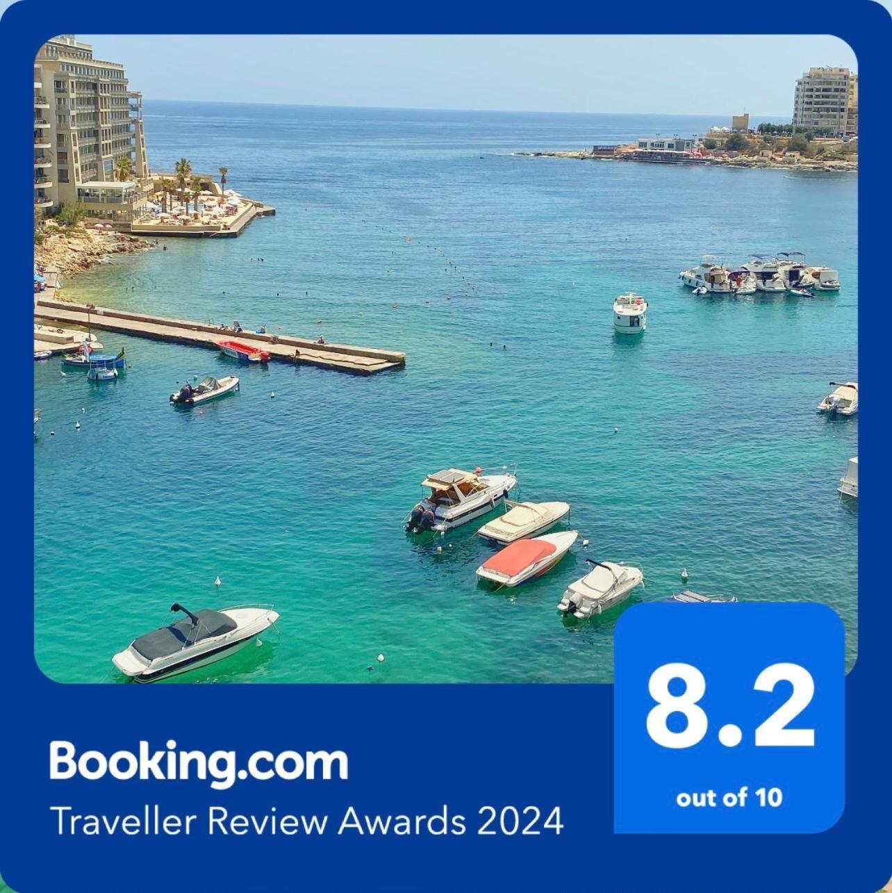 Spinola Bay View Apartman San Ġiljan Kültér fotó